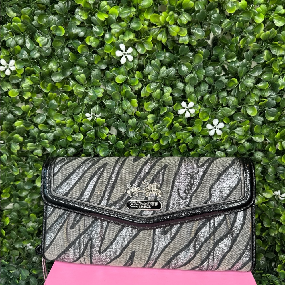 Coach Black and Gray Women's Bag